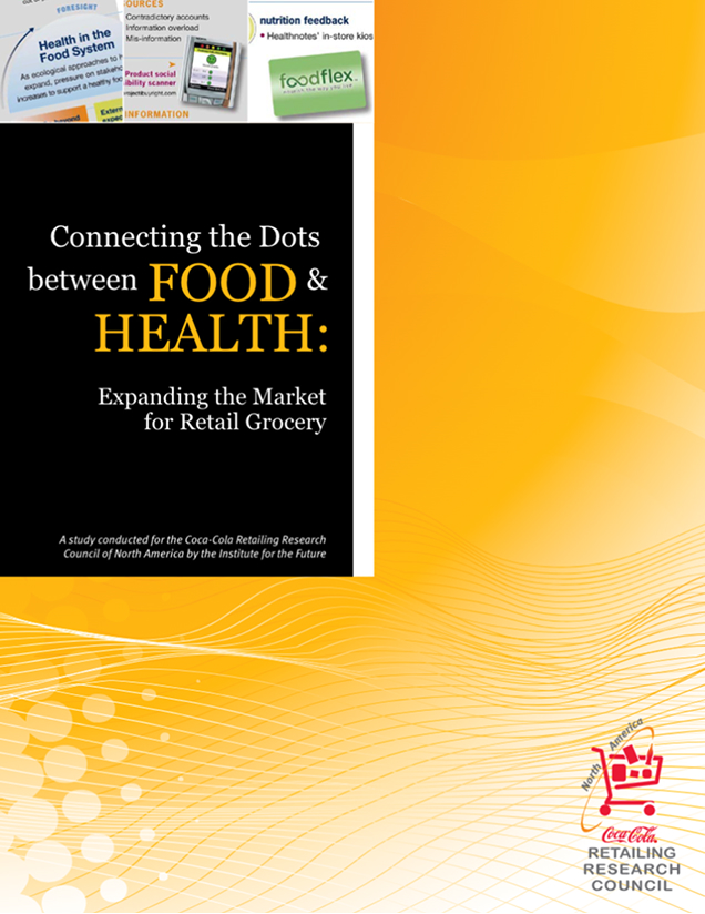 Title page of Connecting the Dots Between Food & Health: Expanding the Market for Retail Grocery