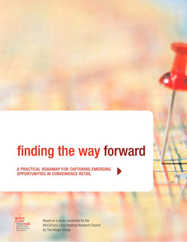 Finding the Way Forward: A Practical Roadmap for Capturing Emerging Opportunities in Convenience Retail, with thumbtack graphic