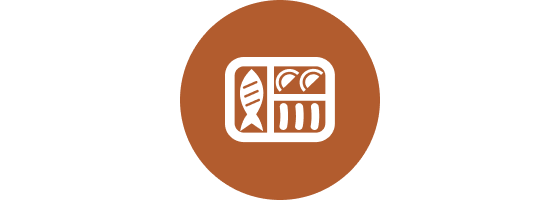 Food tray icon
