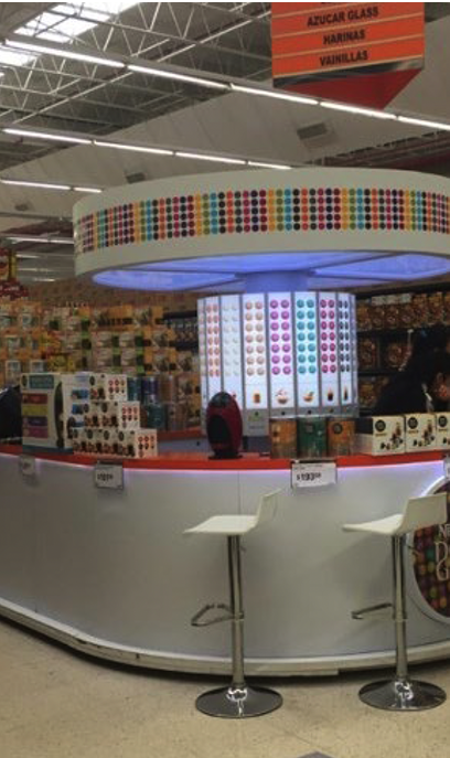 Food service in the center store